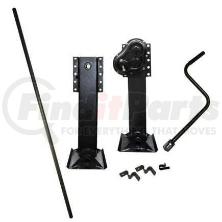 Power10 Parts SLG-PRO60 Trailer Landing Gear 60,000lb Capacity 17in Travel