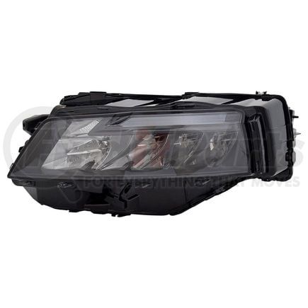 TYC 20-17722-90 Headlight Assembly - LH, LED, Black Housing, Clear Lens, High/Low Beam