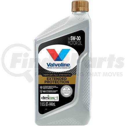 Valvoline 891678 Engine Oil - Premium Extended Protection, Full Synthetic, SAE 5W-30, 1 Quart