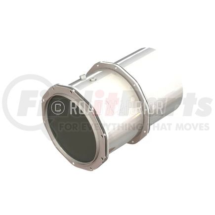 Roadwarrior C0326-HF Diesel Oxidation Catalyst (DOC) and Particulate Filter (DPF) Assembly for Hino