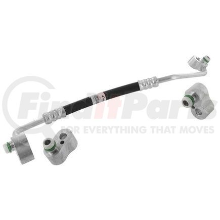 Vemo V20200021 High Pressure Line, air conditioning