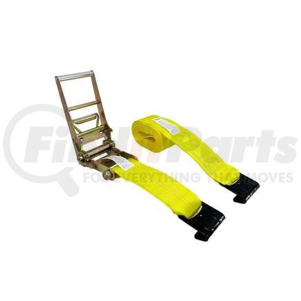 Torque Parts TR3530 Ratchet Tie Down Strap - 4"x30' with Flat Hook