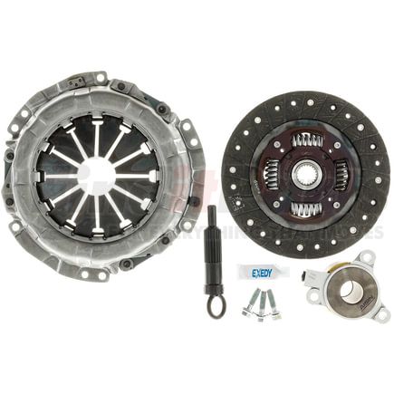 Exedy TYK1522 Replacement Clutch Kit, Sold As Kit Only, Includes CSC Hydraulic Slave Cylinder - Disc Size: 210mm (8-1/4in), Spline Teeth / Diameter: 21T / 1in