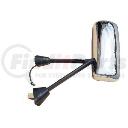 Torque Parts TR045-KMC-L Door Mirror - Driver Side, Chrome, Power, Heated, for 1990-2012 Kenworth T T600/T660/T800
