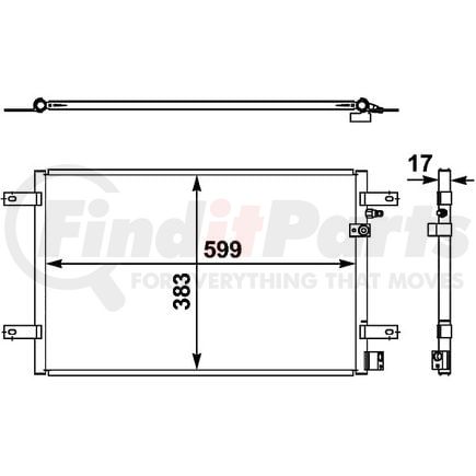 HELLA 351302451 Condenser