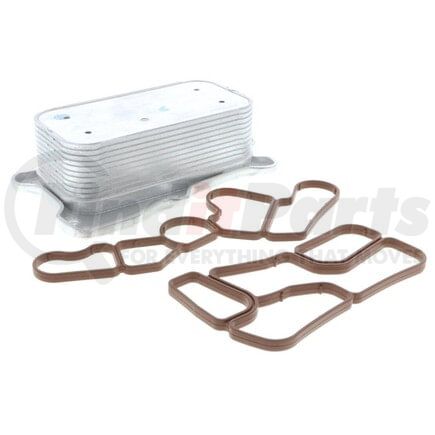 Vemo V30-60-1321 Oil Cooler, engine oil sin filtro con junta