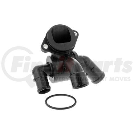 Vemo V159920431 Engine Coolant Thermostat Housing, w/ Gasket