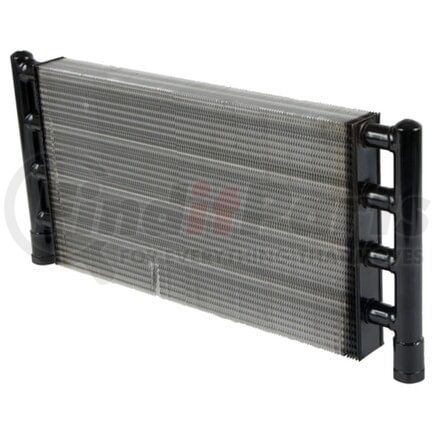 Hayden 1236 Oil Cooler - 8"x18"x1.5", Copper Tube, Aluminum Fins, Black, Universal, w/Bracket