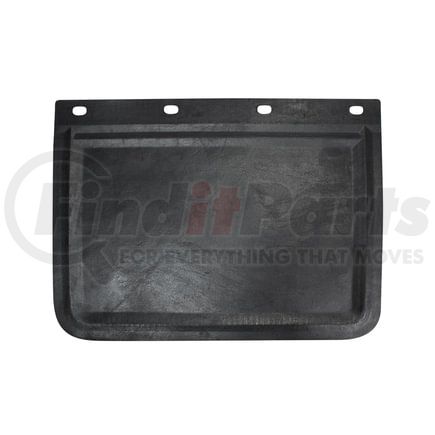 United Pacific 10604B Mud Flap - Front, 20 in. x 15 in., Rubber, Heavy Duty