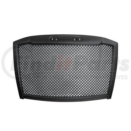 United Pacific 42459 Grille - Black, Mesh, 2018-2024 Freightliner Cascadia, with Bug Screen