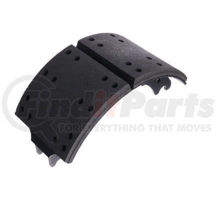 Meritor XSEG4707QP Drum Brake Shoe Kit - 7.00" Width, Economy Value Friction, for 16.50" Brake