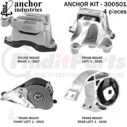 Anchor Motor Mounts 300501