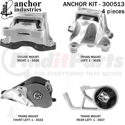 Anchor Motor Mounts 300513