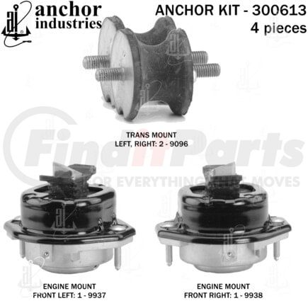 Anchor Motor Mounts 300613 