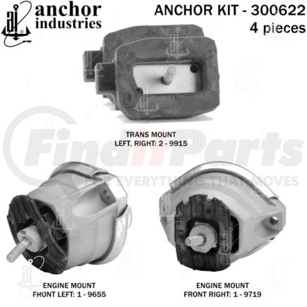 Anchor Motor Mounts 300622