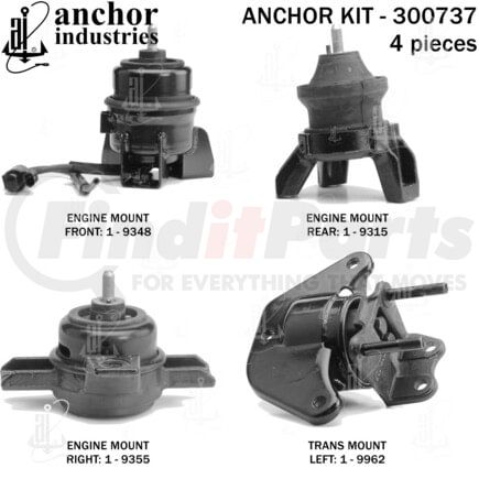 Anchor Motor Mounts 300737