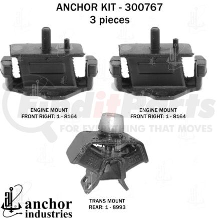 Anchor Motor Mounts 300767