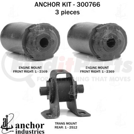 Anchor Motor Mounts 300766