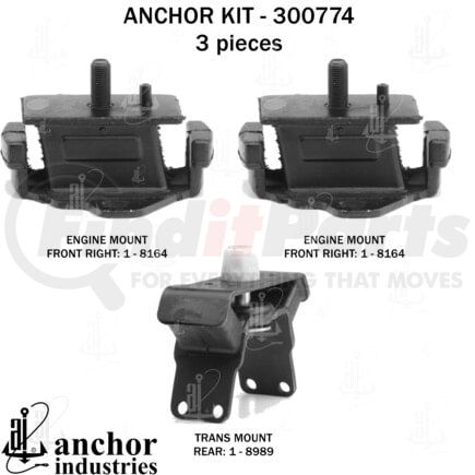 Anchor Motor Mounts 300774