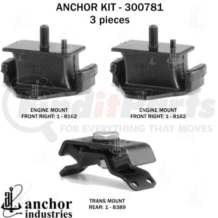 Anchor Motor Mounts 300781