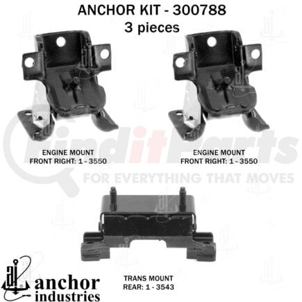 Anchor Motor Mounts 300788
