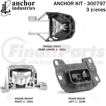 Anchor Motor Mounts 300797