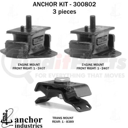 Anchor Motor Mounts 300802