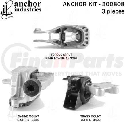 Anchor Motor Mounts 300808