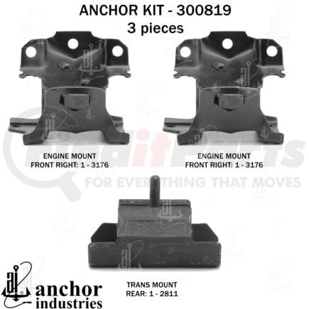 Anchor Motor Mounts 300819