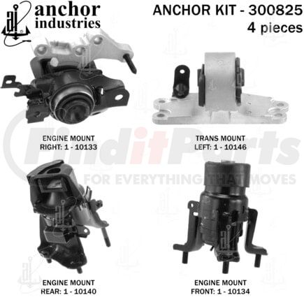 Anchor Motor Mounts 300825 ENGINE MNT KIT