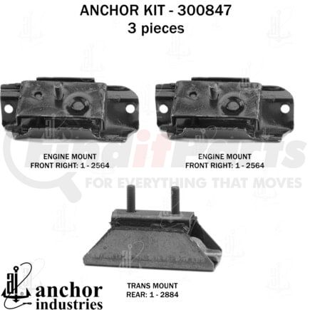 Anchor Motor Mounts 300847