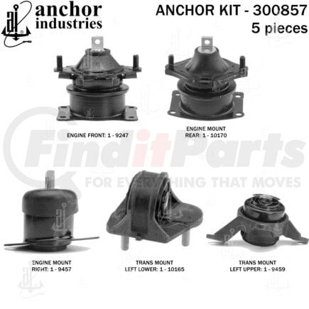 Anchor Motor Mounts 300857