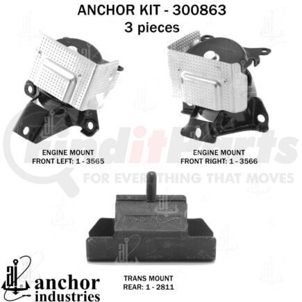 Anchor Motor Mounts 300863