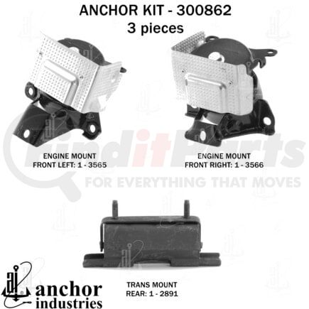 Anchor Motor Mounts 300862