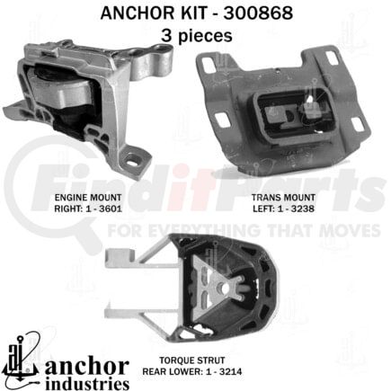 Anchor Motor Mounts 300868