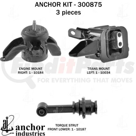 Anchor Motor Mounts 300875