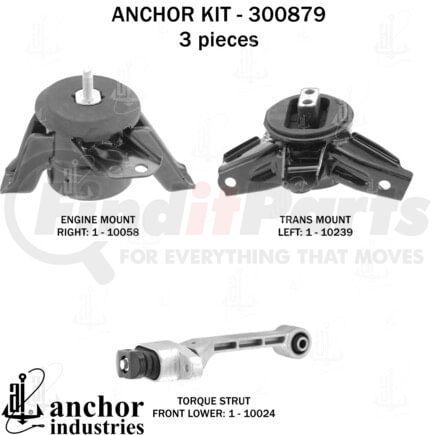 Anchor Motor Mounts 300879