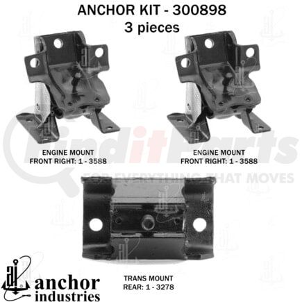 Anchor Motor Mounts 300898