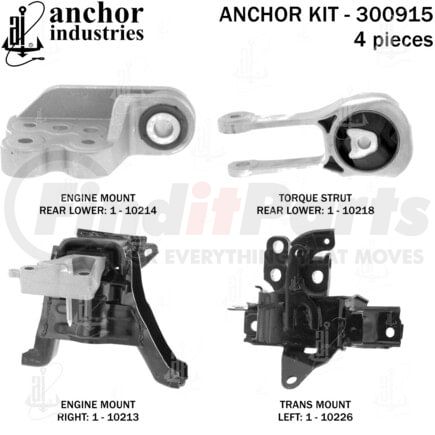 Anchor Motor Mounts 300915