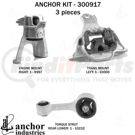 Anchor Motor Mounts 300917