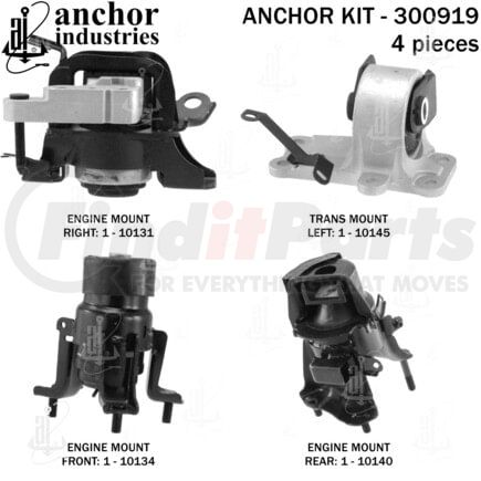 Anchor Motor Mounts 300919