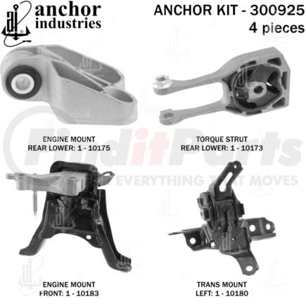Anchor Motor Mounts 300925