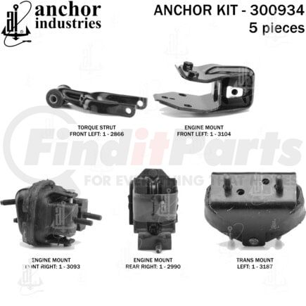 Anchor Motor Mounts 300934