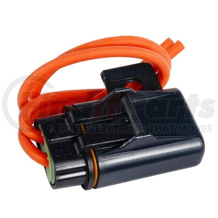 United Pacific 98127 Fuse Holder - In-Line, HD ATC/ATO, Waterproof, with 8" 12 AWG Orange GXL Leads