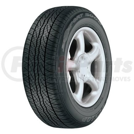 DUNLOP TIRES 265014747 SP Sport 5000 Tire - 225/40R18, 88V, BLT, 51 PSI, 18 in. Rim Diameter