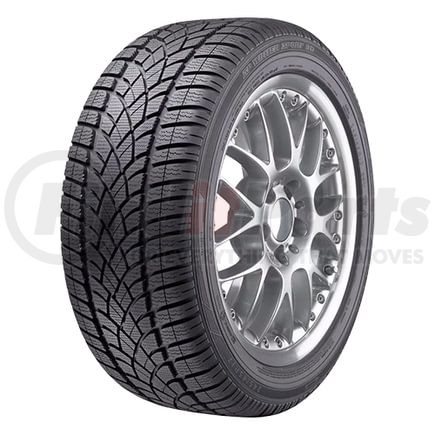 DUNLOP TIRES 265025063 SP Winter Sport 3D ROF Tire - 205/55R16, 91H, BLT, 51 PSI, 16 in. Rim Diameter