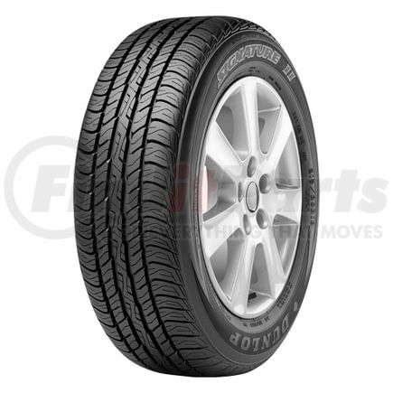 DUNLOP TIRES 266004819 Signature II Tire - 215/60R17, 96T, BLK, 51 PSI, 17 in. Rim Diameter