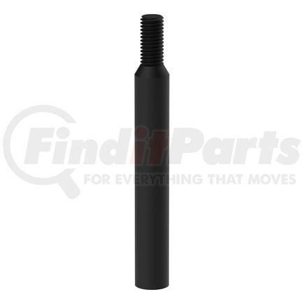 United Pacific 21800 Manual Transmission Shift Shaft - 6 in., Matte Black, 3/4" Thick, 1/2"-13 Male and Female Threads