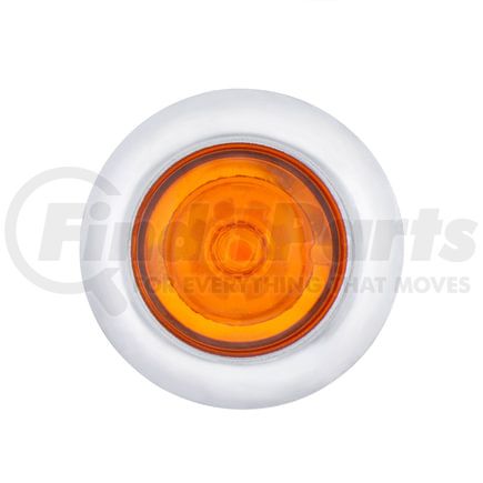 United Pacific 34820 Clearance/Marker Light - 3/4 in., Round, Amber LED/Lens, ArcBlast Mini Light