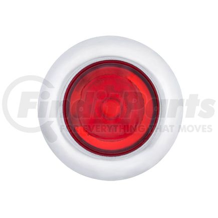 United Pacific 34821 Clearance/Marker Light - 3/4 in., Round, Red LED/Lens, ArcBlast Mini Light
